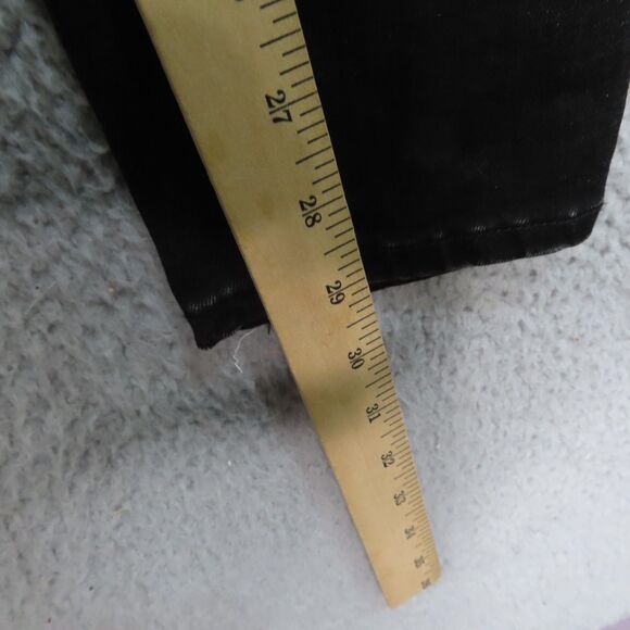 Blank NYC Jeans Women 26 Black Denim Classic Skinny Leg Mid Rise Stretch Studded - Picture 8 of 11